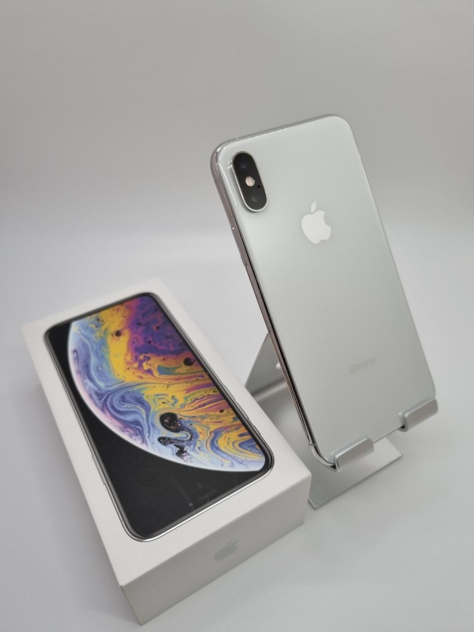 아이폰 XS 256G 배터리100 실버