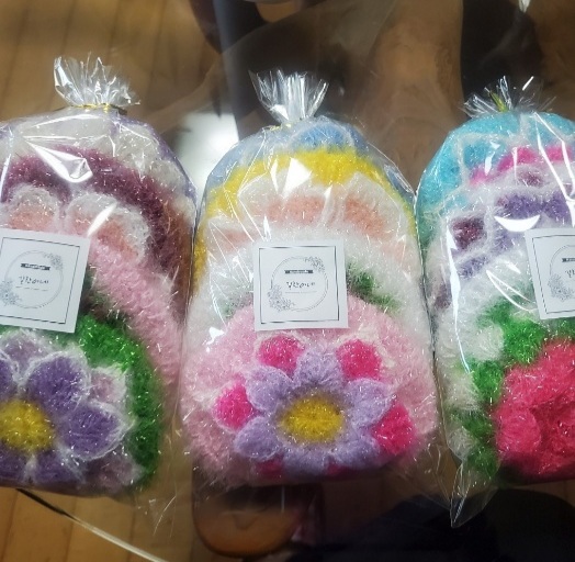 ❤아크릴 수세미