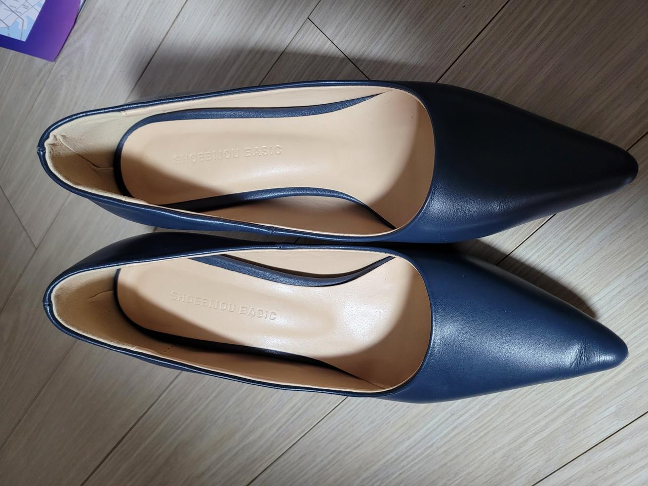 여성 핸드메이드 구두 235사이즈