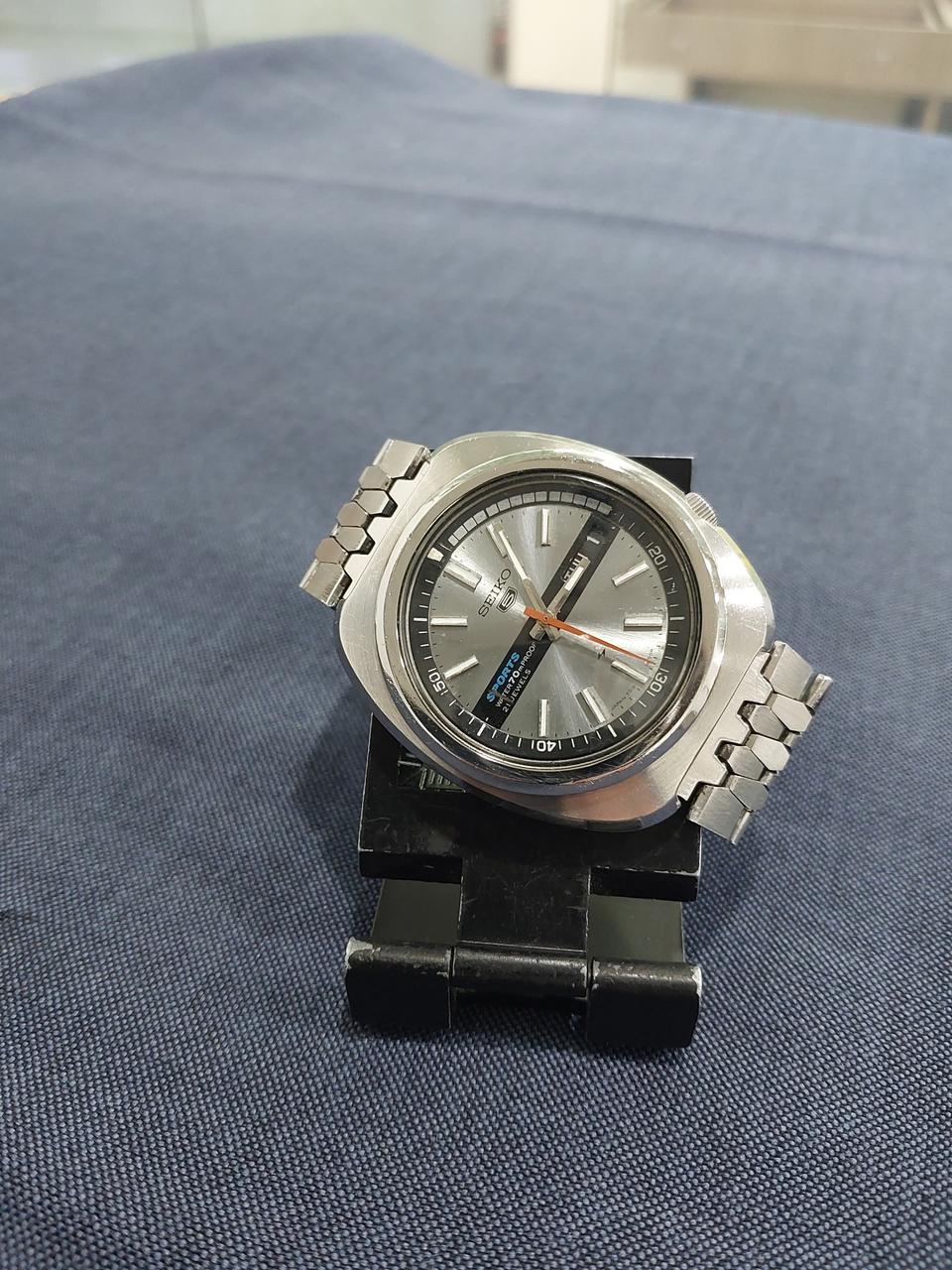 가격내림.  세이코자동  납작대형 빈티지 점보 42미리