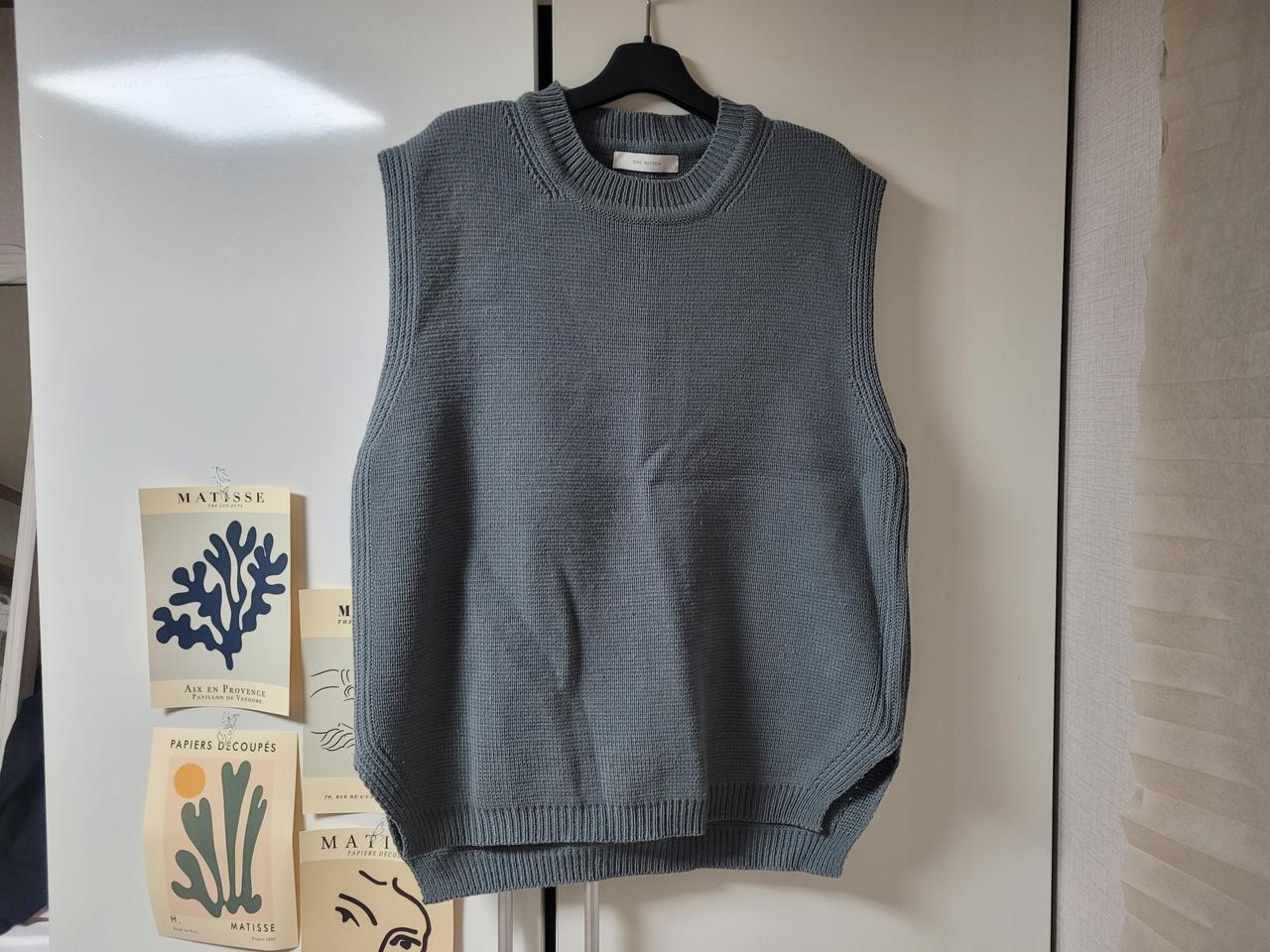 (free)하늘색 남성 니트