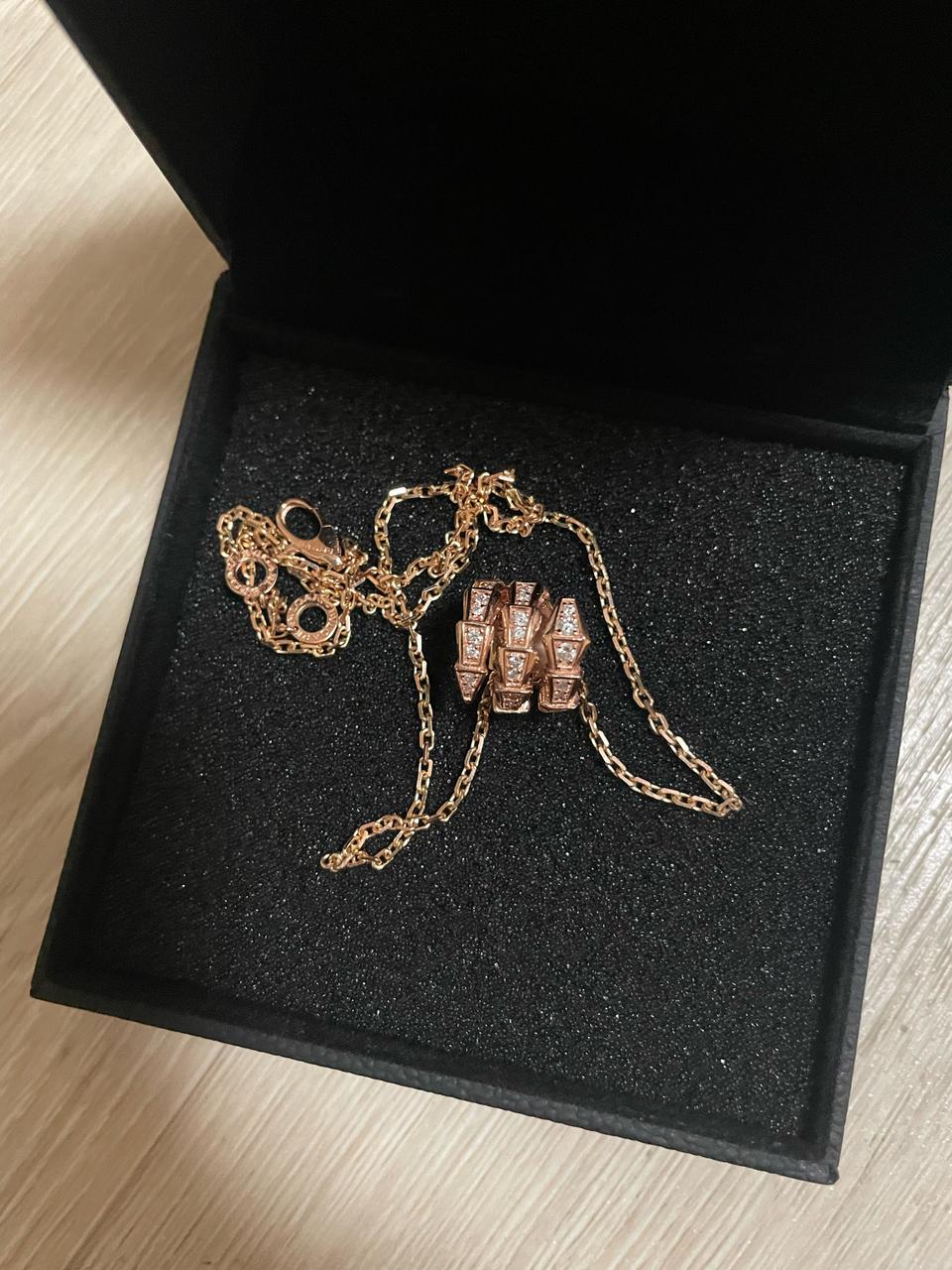 불가리 세르펜디 세르팬디 스타일 목걸이