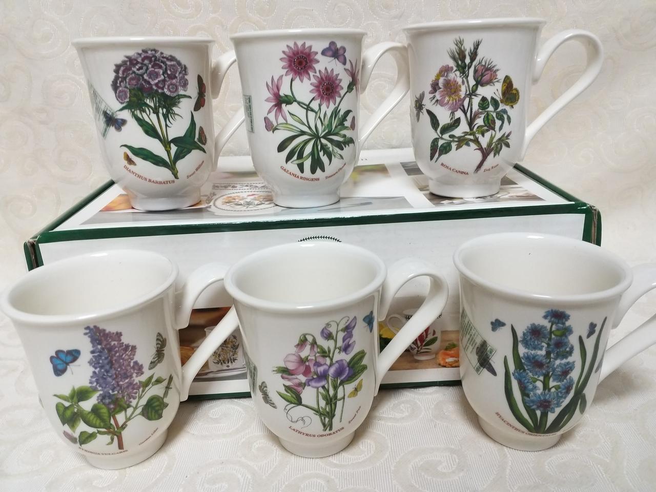 영국공식수입정품) 포트메리온 벨머그 머그컵0.28L 6개 (백화점새상품