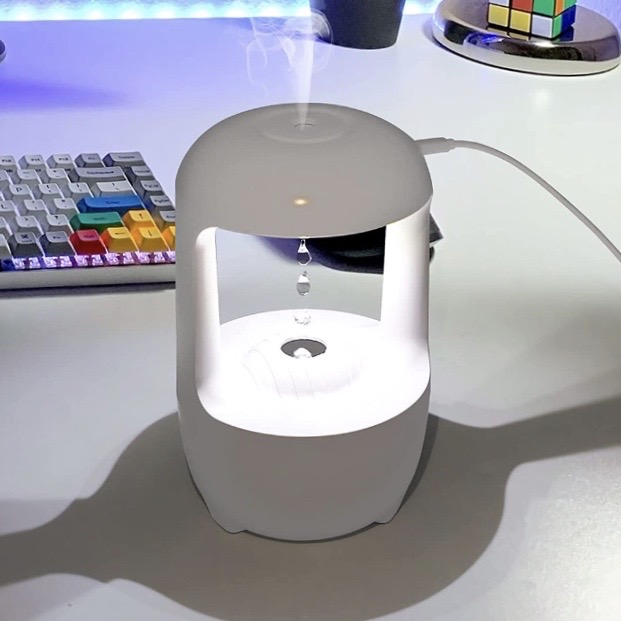 무중력 물멍 가습기 (반려동물 급수기)