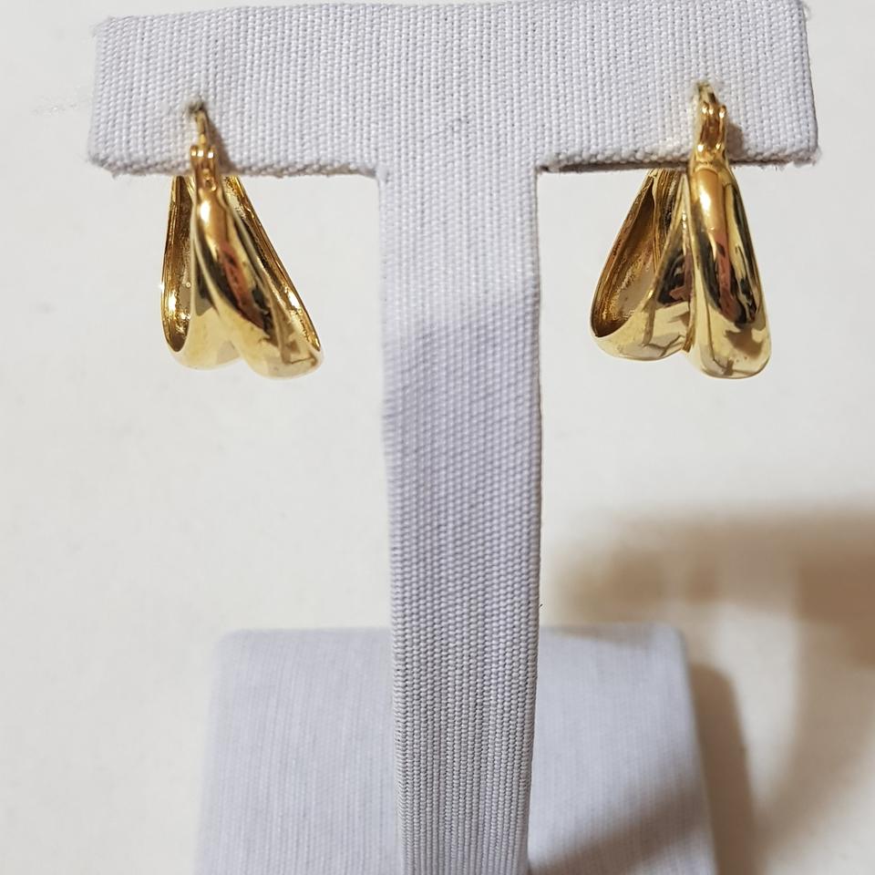 골드 투써클 이어링