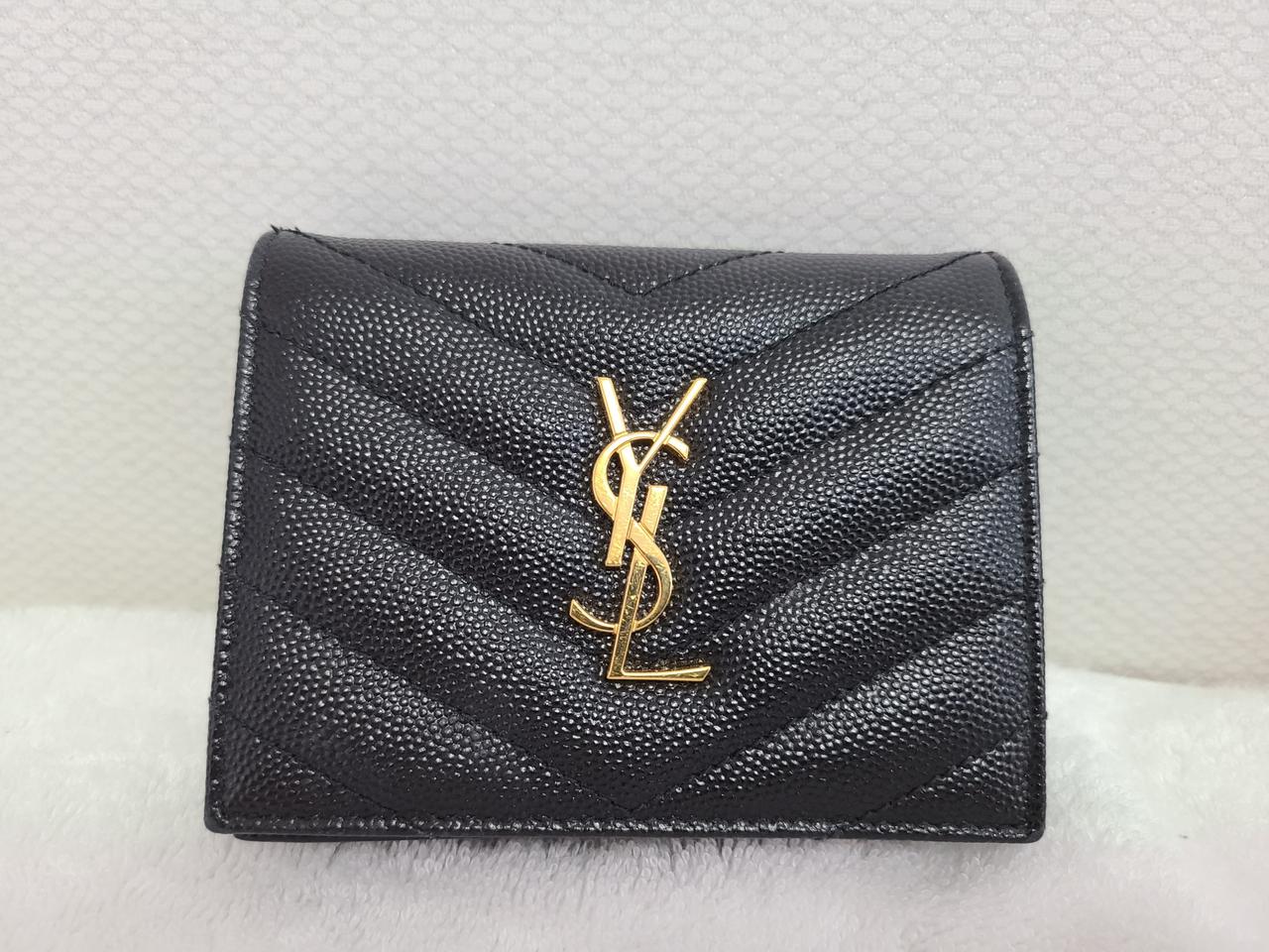 입생로랑 모노그램 반지갑 여성