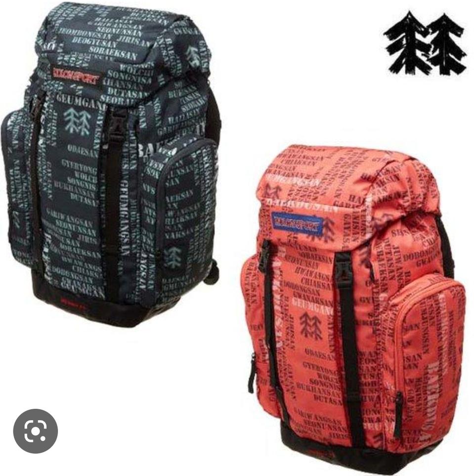 코오롱스포츠 남녀공용 RETRO 트래킹 백팩 25리터 새제품