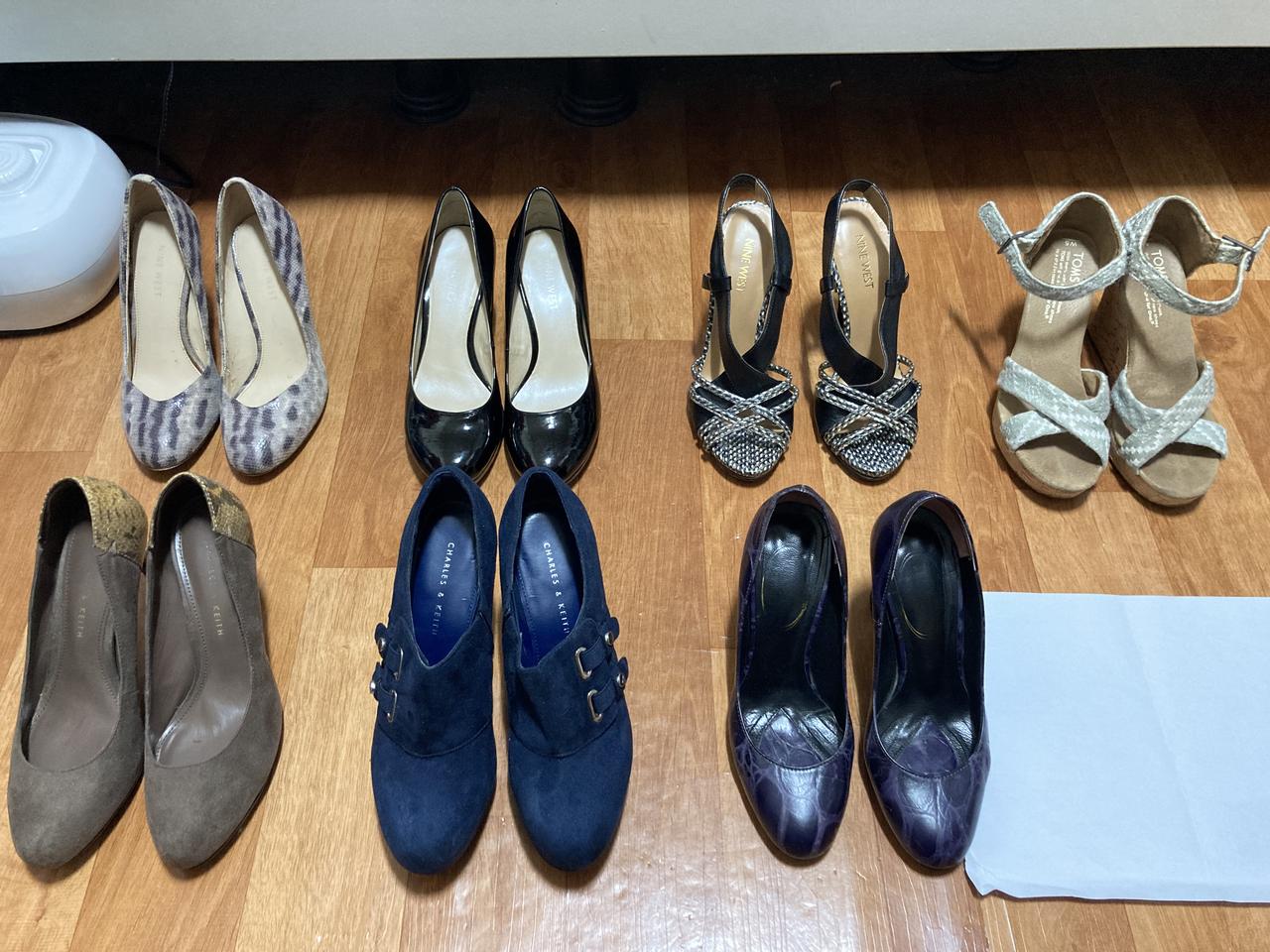 나인웨스트, 찰스앤키스, 탐스 225,  7종 저렴히