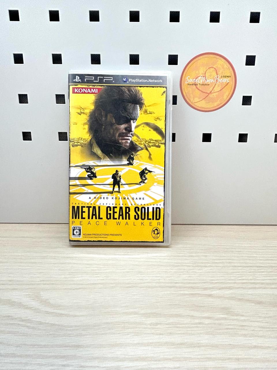 PSP 메탈기어솔리드 피스워커 sfc nds ps4 md ss