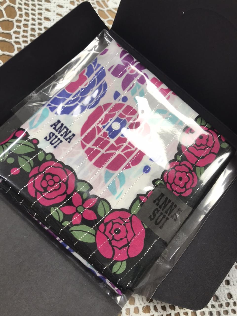 새제품미사용)안나수이 빅손수건 쁘띠스카프