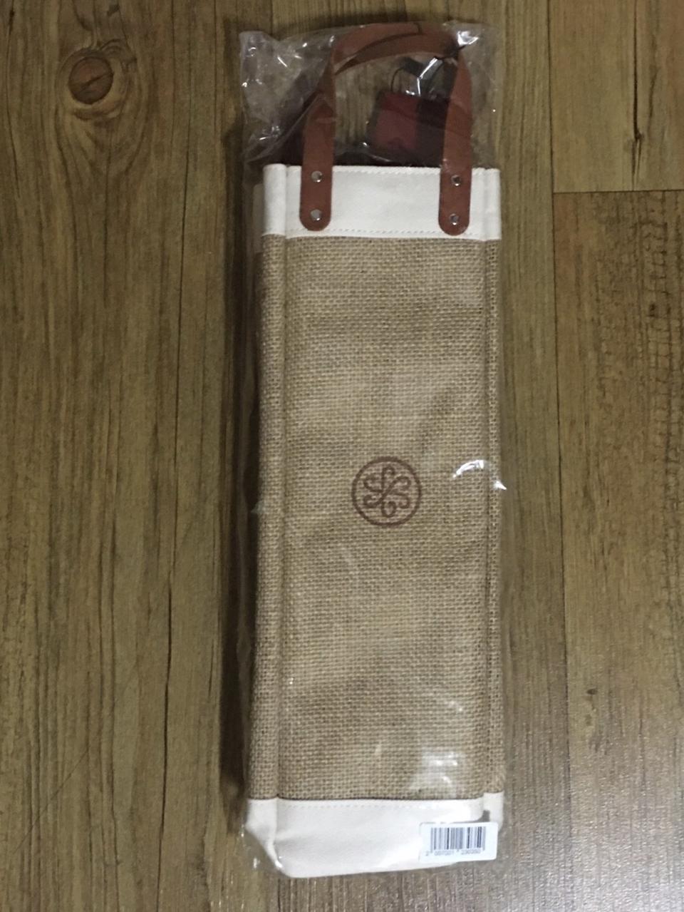 SSG 와인백. 와인캐리어 에코백. 미개봉 새제품