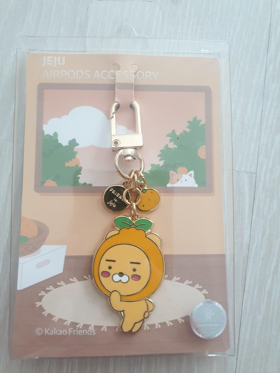 에어팟 악세서리 키링 정품