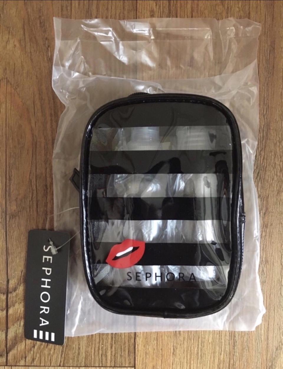 세포라컬렉션. 휴대용 여행용 파우치 트래블키트. 공병포함 새제품