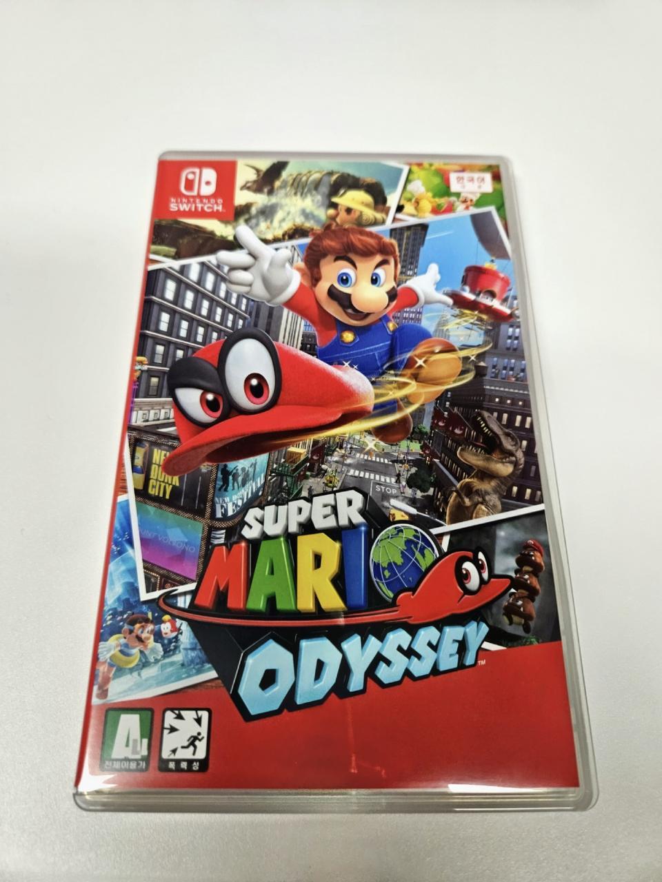 (3회 사용)슈퍼마리오 오딧세이 판매합니다!