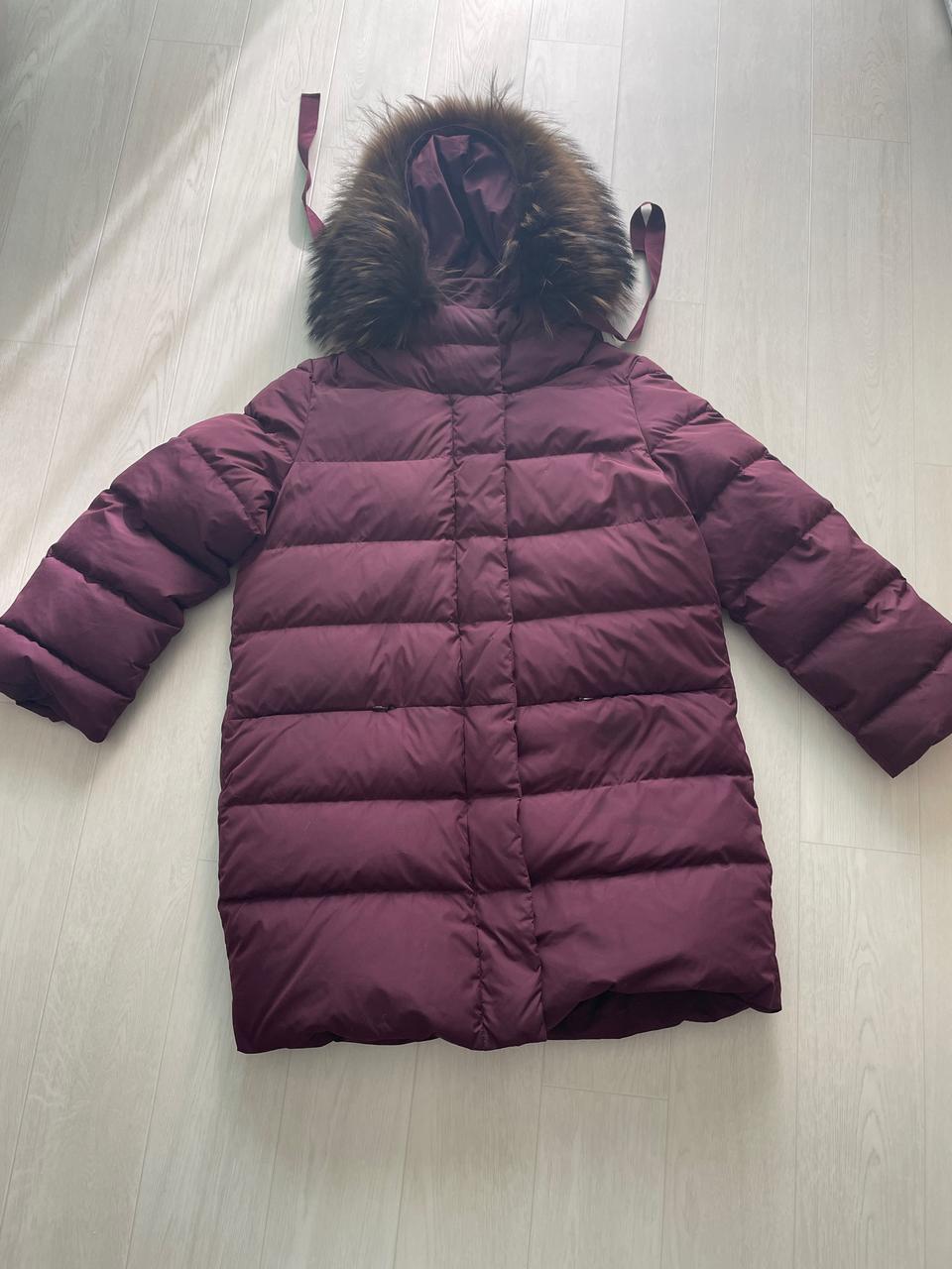 더아이잗콜렉션 아이잗 패딩 오리털 패딩 라쿤털