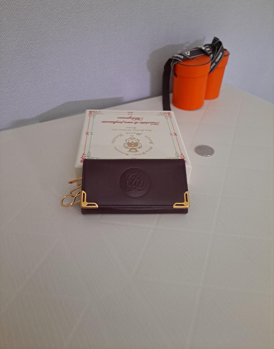 루이까또즈 헤리티지 버건디 키링 카드, 명함 지갑
