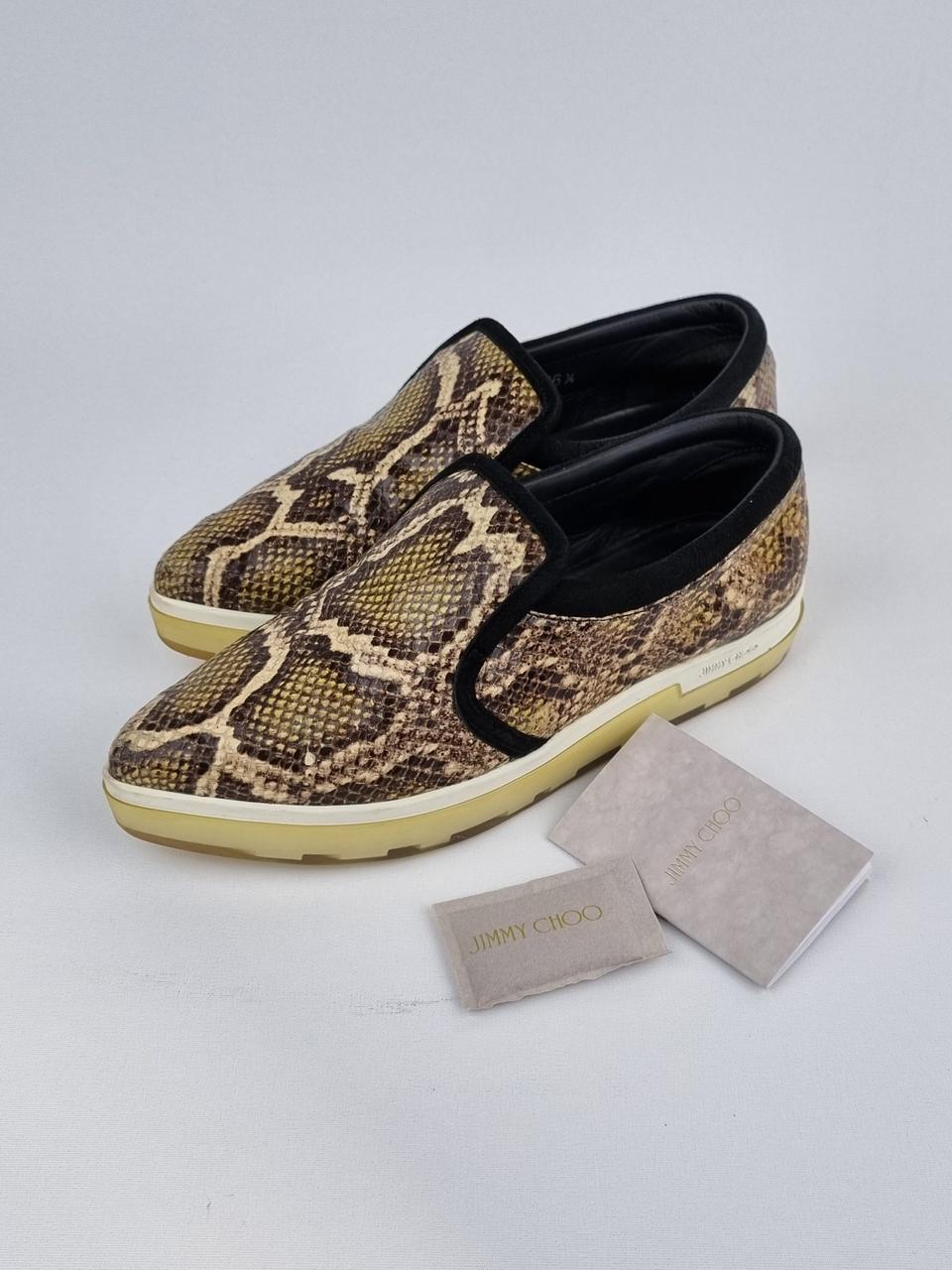 지미추 리얼 파이톤 슈즈