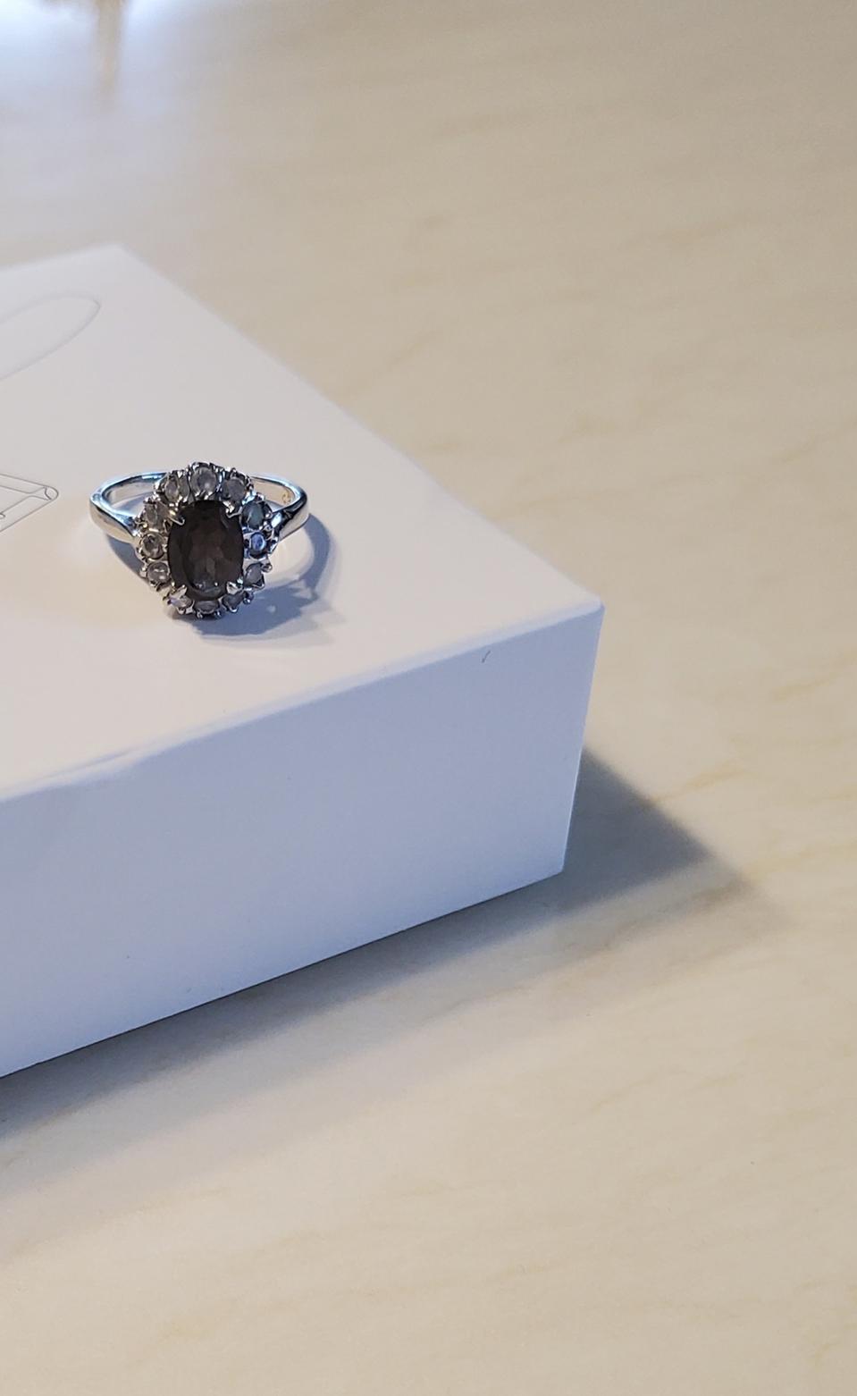 토파즈 실버반지