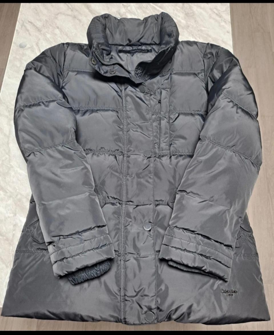 캘빈클라인 여성 경량다운패딩