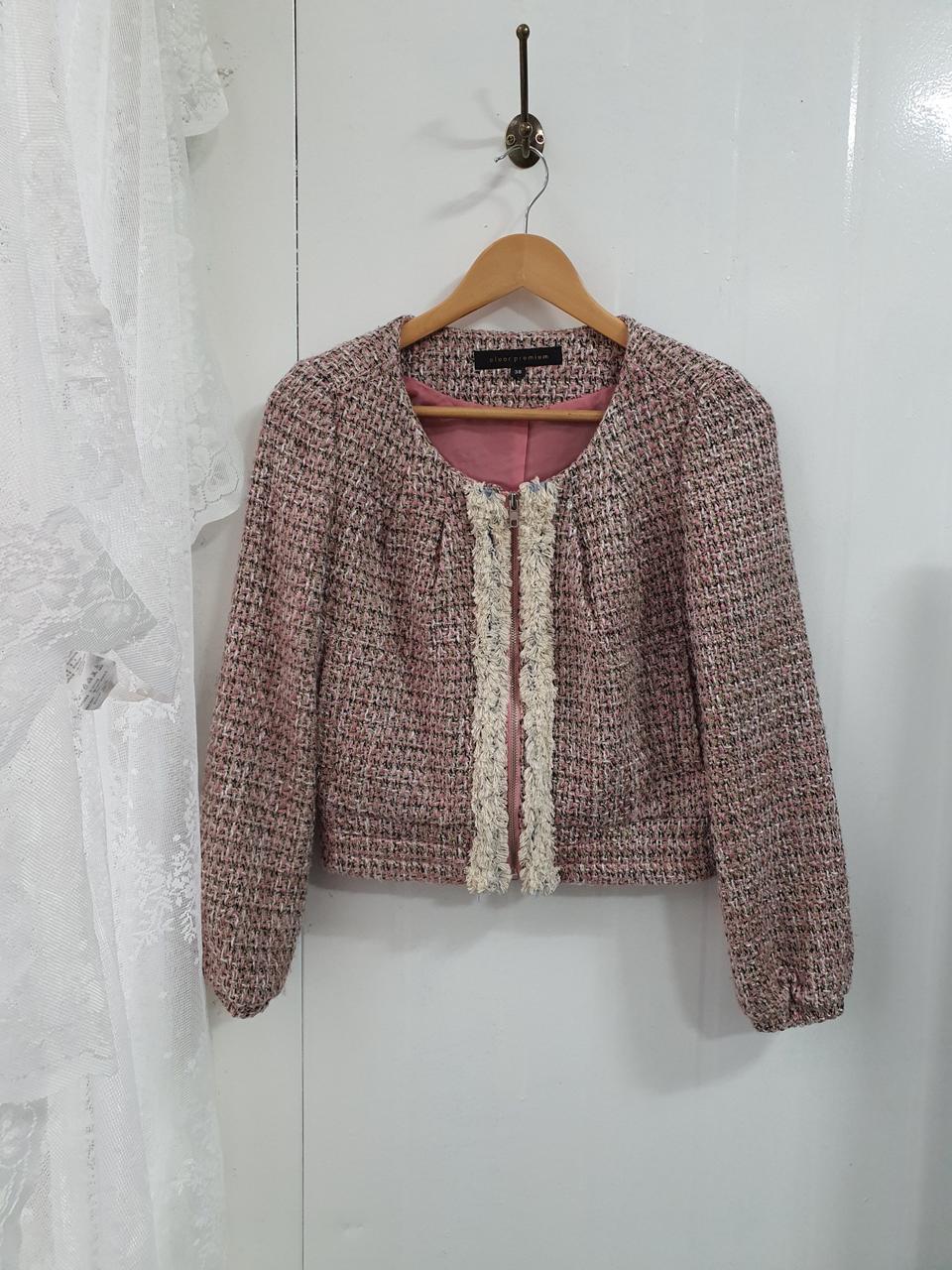 빈티지트위드자켓