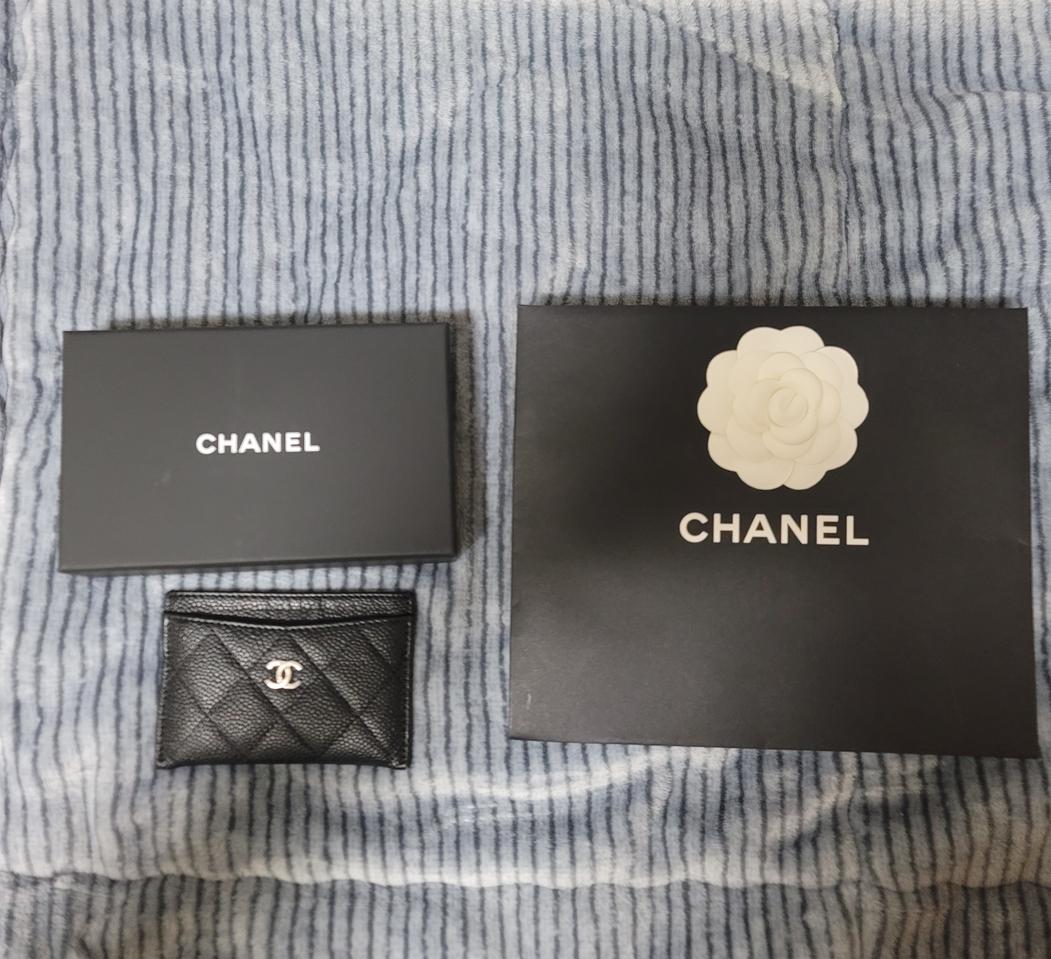 정품 샤넬 카드 지갑