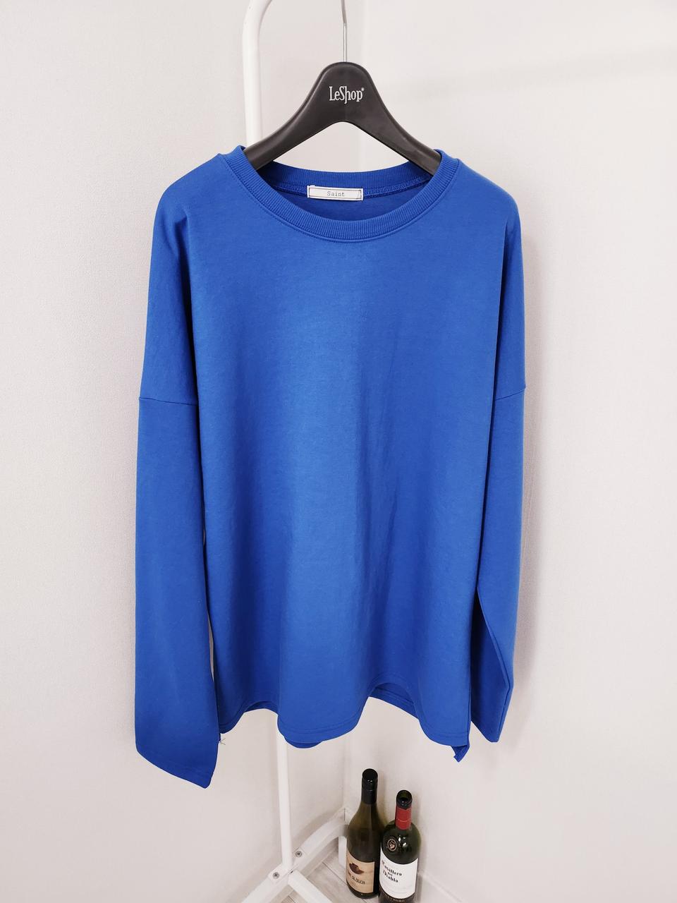 새상품 롱티셔츠 프리사이즈 오버핏 55~77 박스티 맨투맨