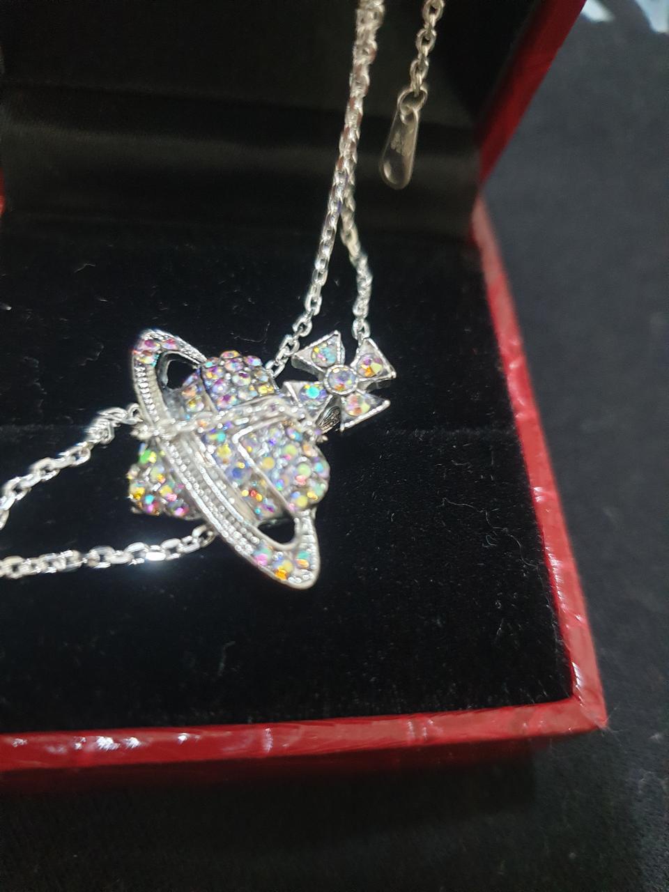 비비안 행성 silver 목걸이