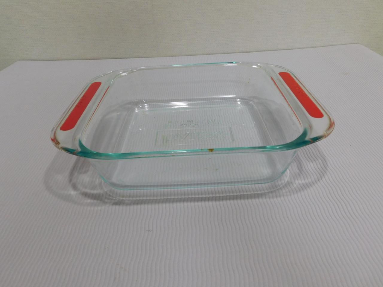 (무료나눔)파이렉스 정사각 유리 오븐 용기 제빵 1.9L