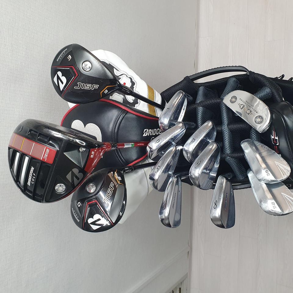 브릿지스톤 J815 조합 중고 초급 중급 골프 풀세트 43