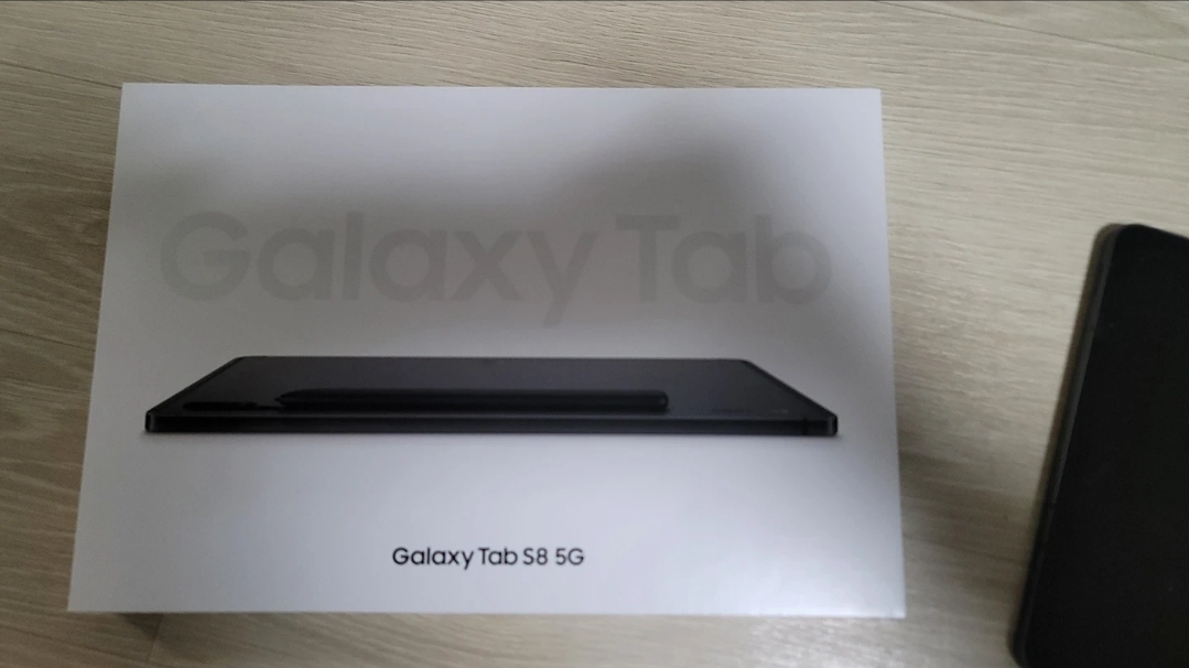 갤럭시탭S8 WIFI 128G 그라파이트 실사용적음 풀박