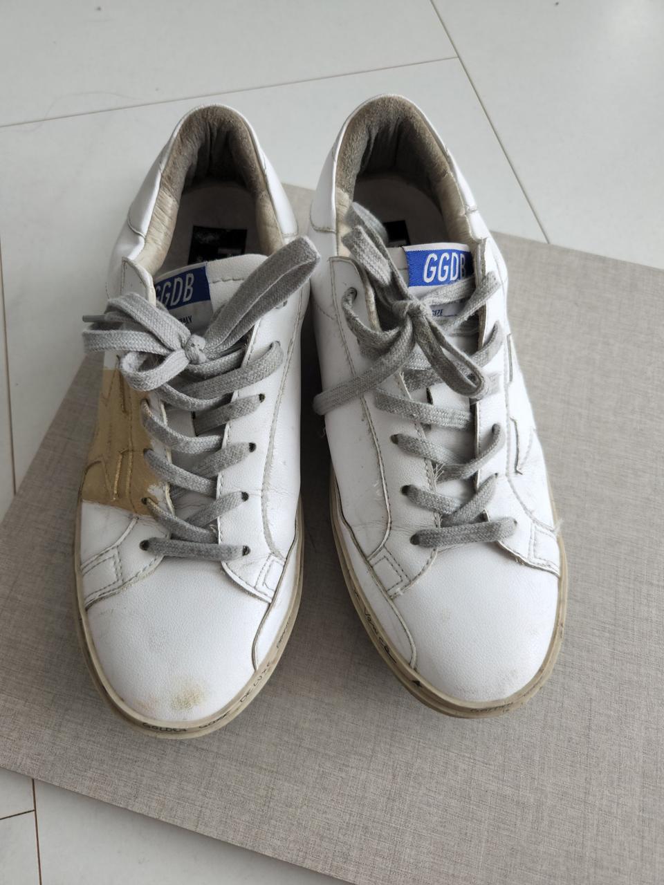 정품) 골든구스 하이스타 24k띠 스니커즈 38