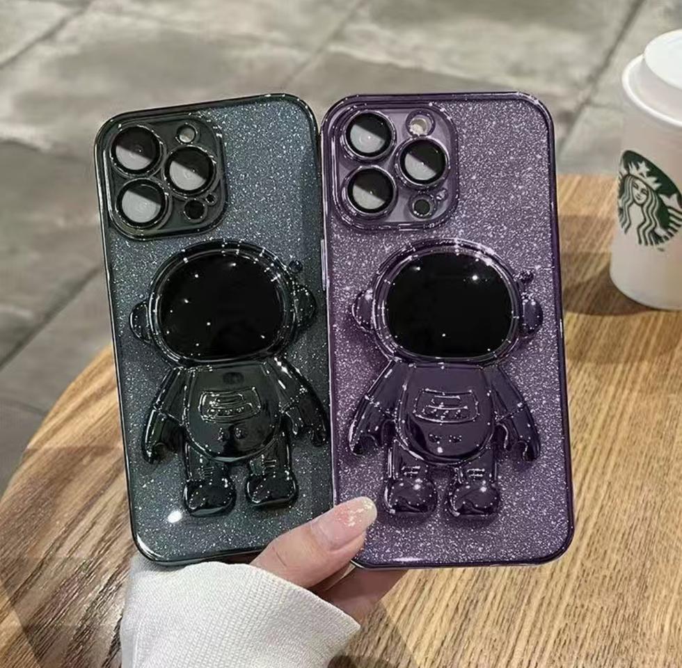아이폰 케이스 거치대포함케이스 우주케이스 우주비행선케이스