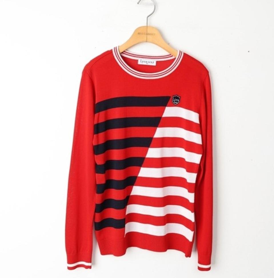 링스 니트 라운드 티