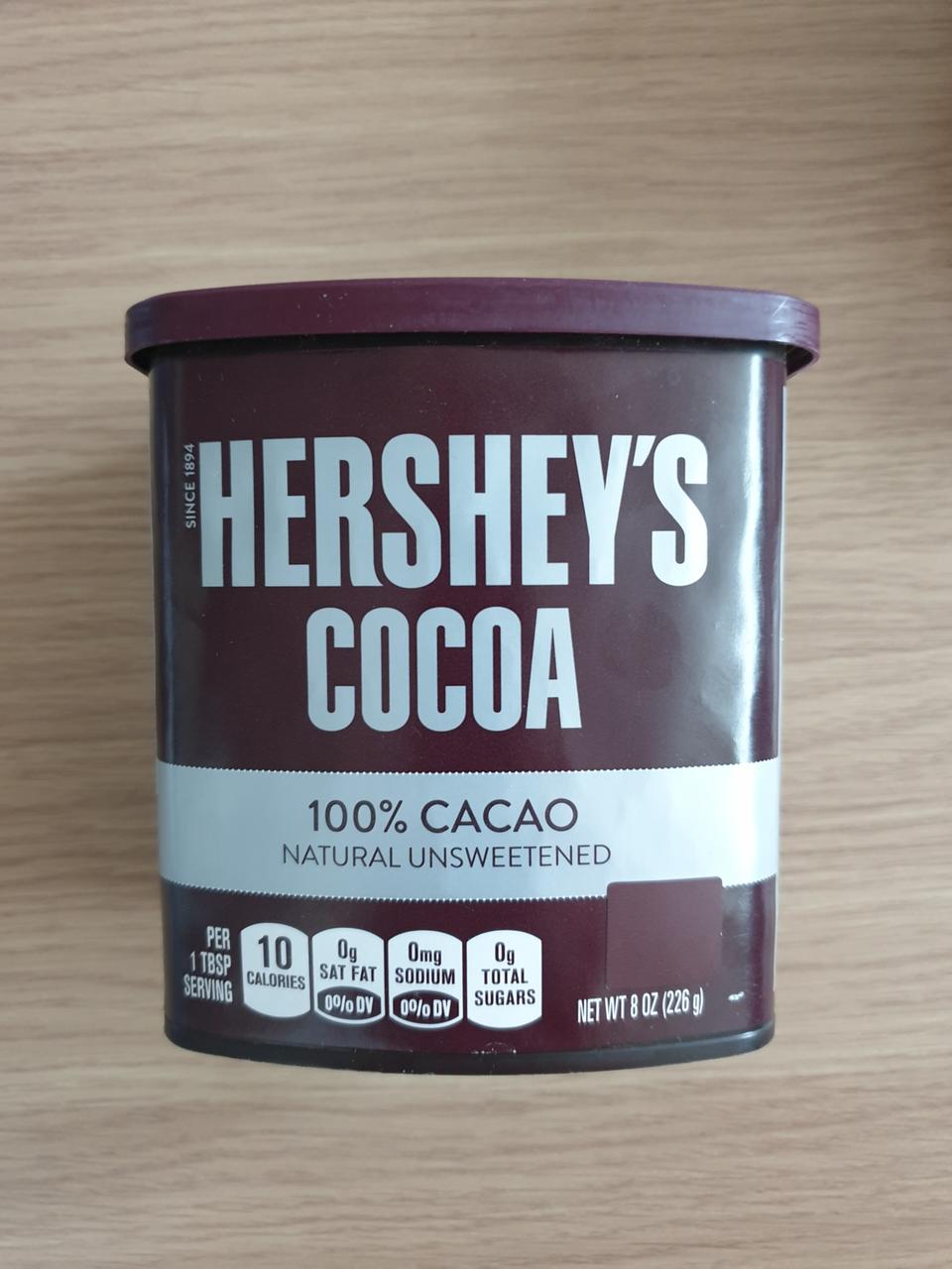 (미개봉)허쉬 코코아_무설탕, 카카오 100%