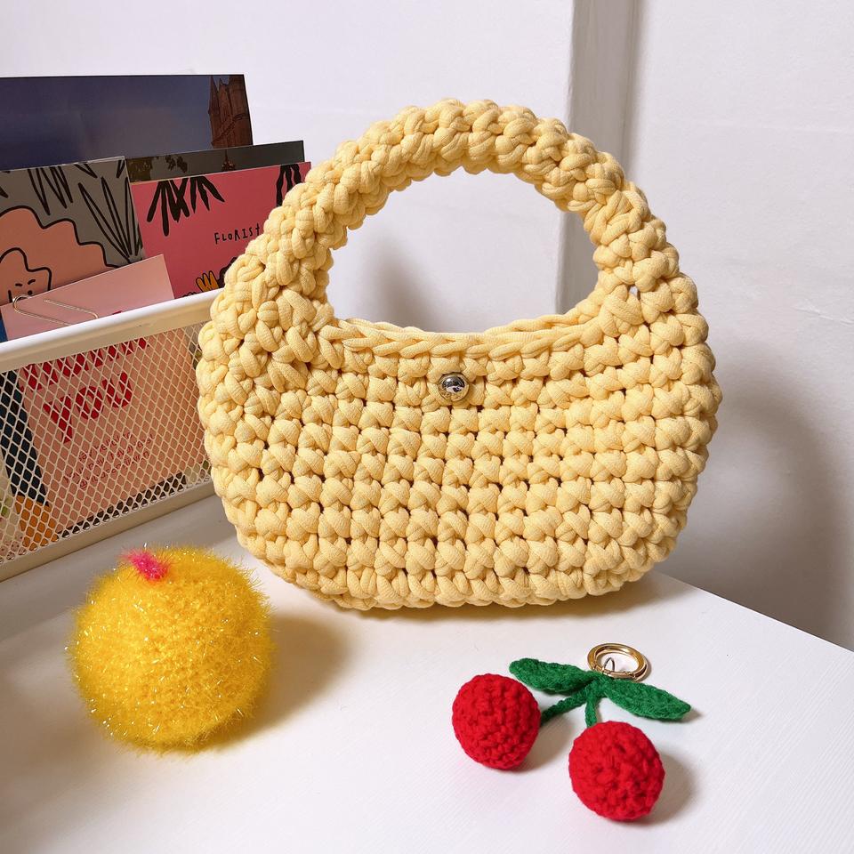 핸드메이드 뜨개가방