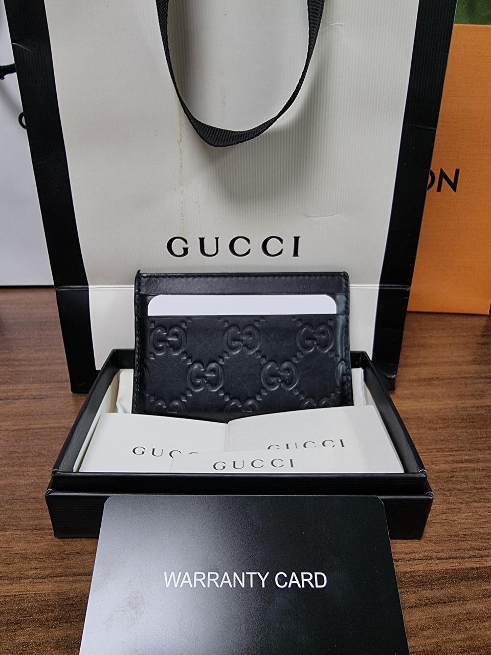 [풀구성] 구찌 시그니처 카드지갑