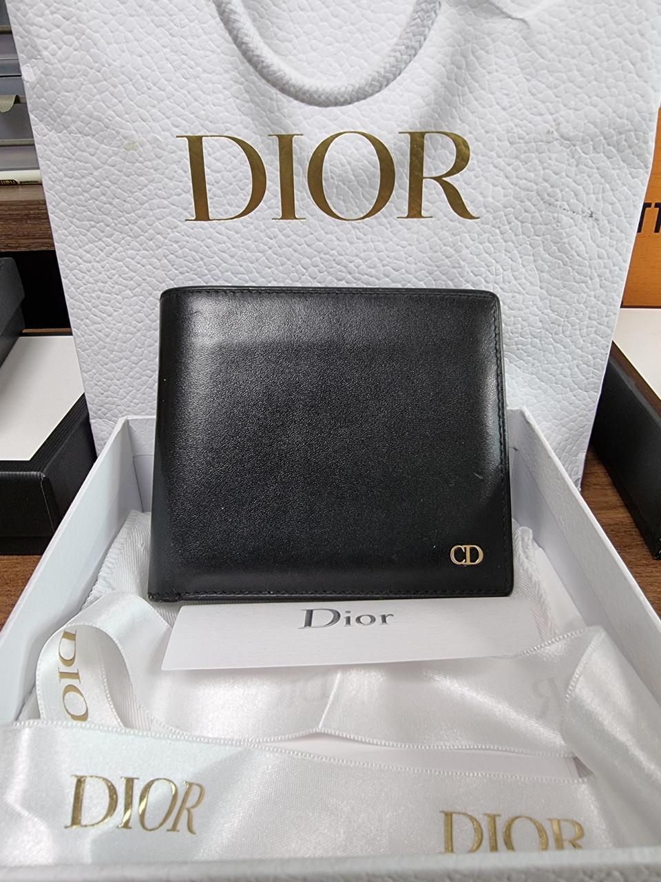 [유일매물] 디올 CD 로고 반지갑