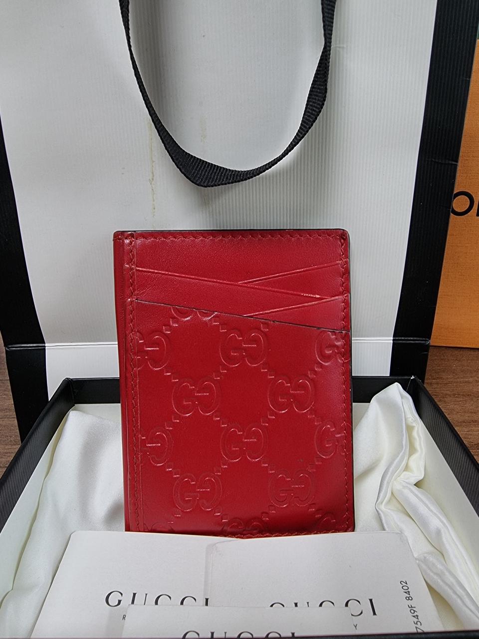 [유일매물/풀구성] 구찌 시그니처 카드지갑