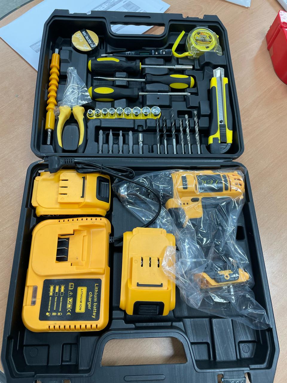 24v무선드릴 배터리2개 전동드릴 충전식드릴