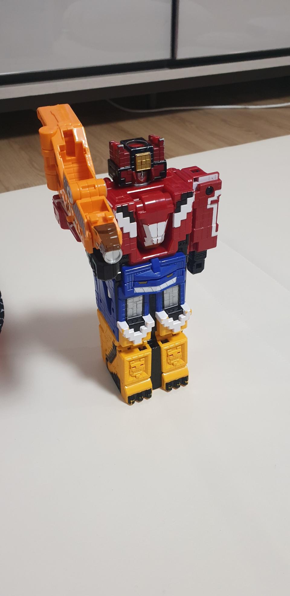 파워레인저 애니멀킹&무장큐브(기린포함)