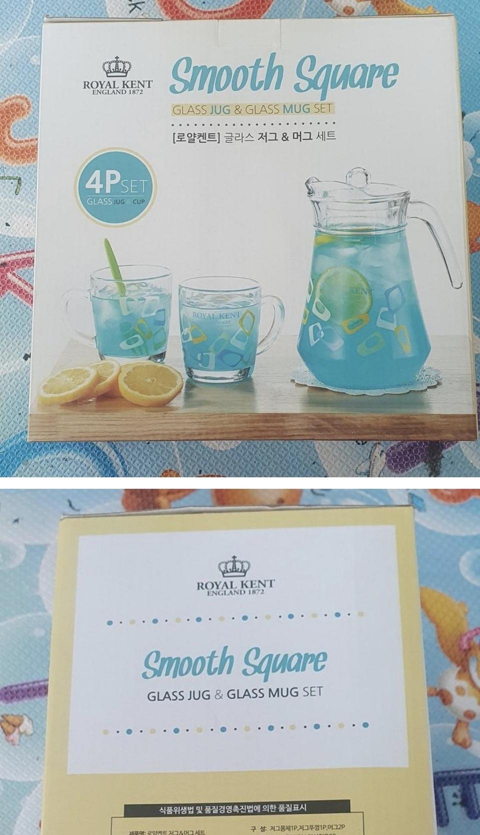 로얄켄트글라스 저그&머그세트 팔아요
