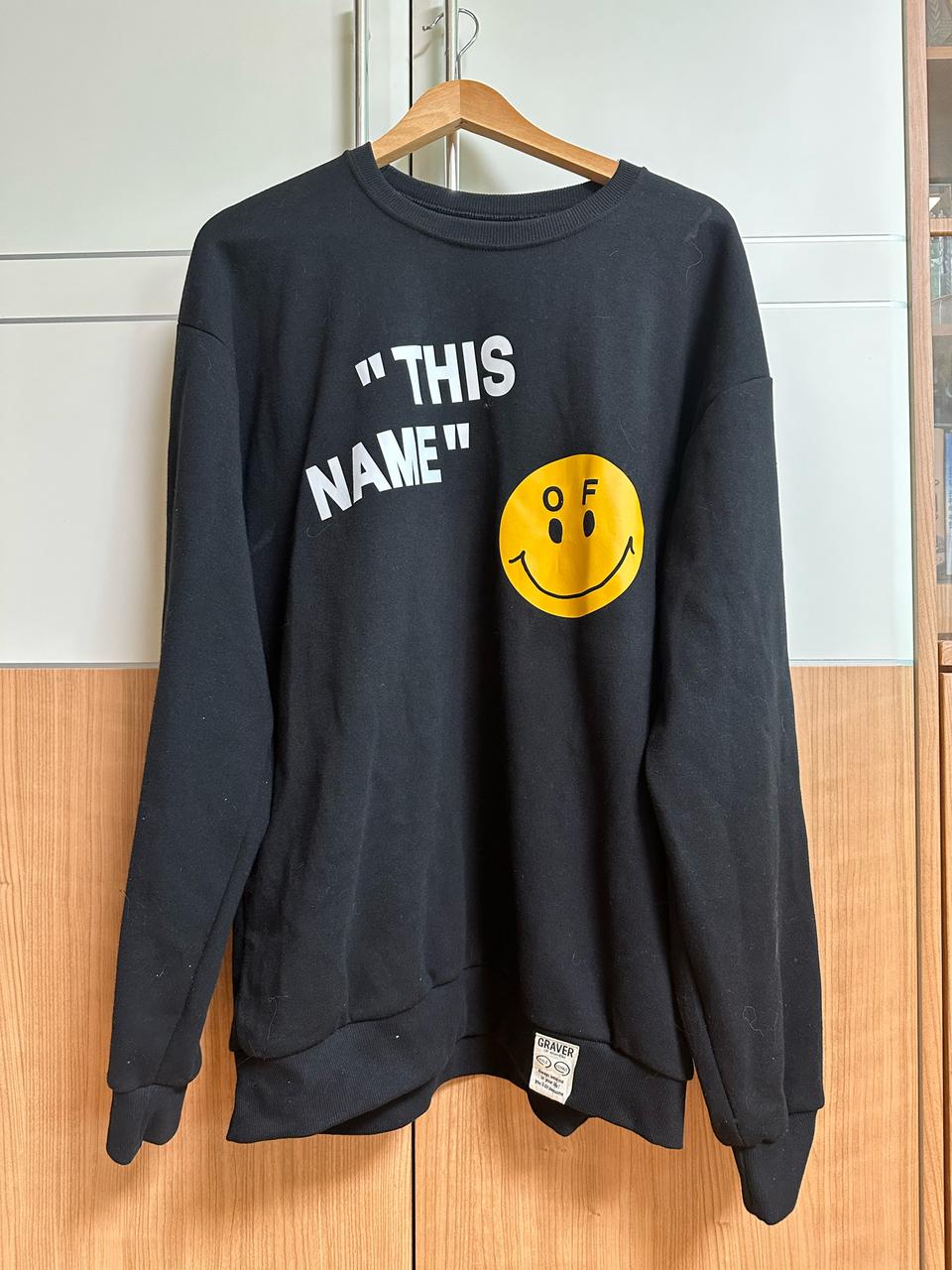 무신사 그레이버 맨투맨