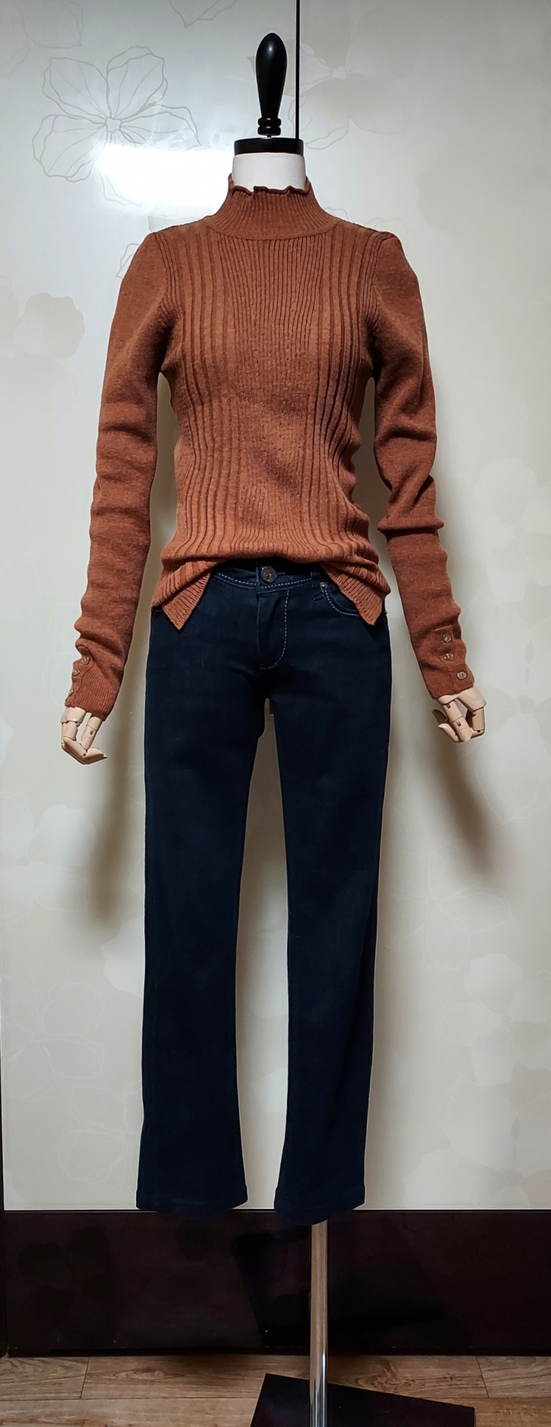 봄.가을 청바지