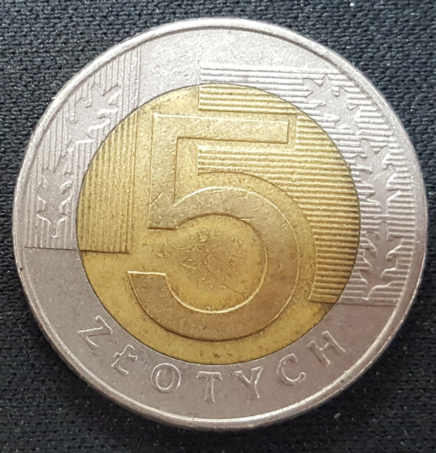 (0165) 1994년 폴란드 바이메탈 주화(동전)