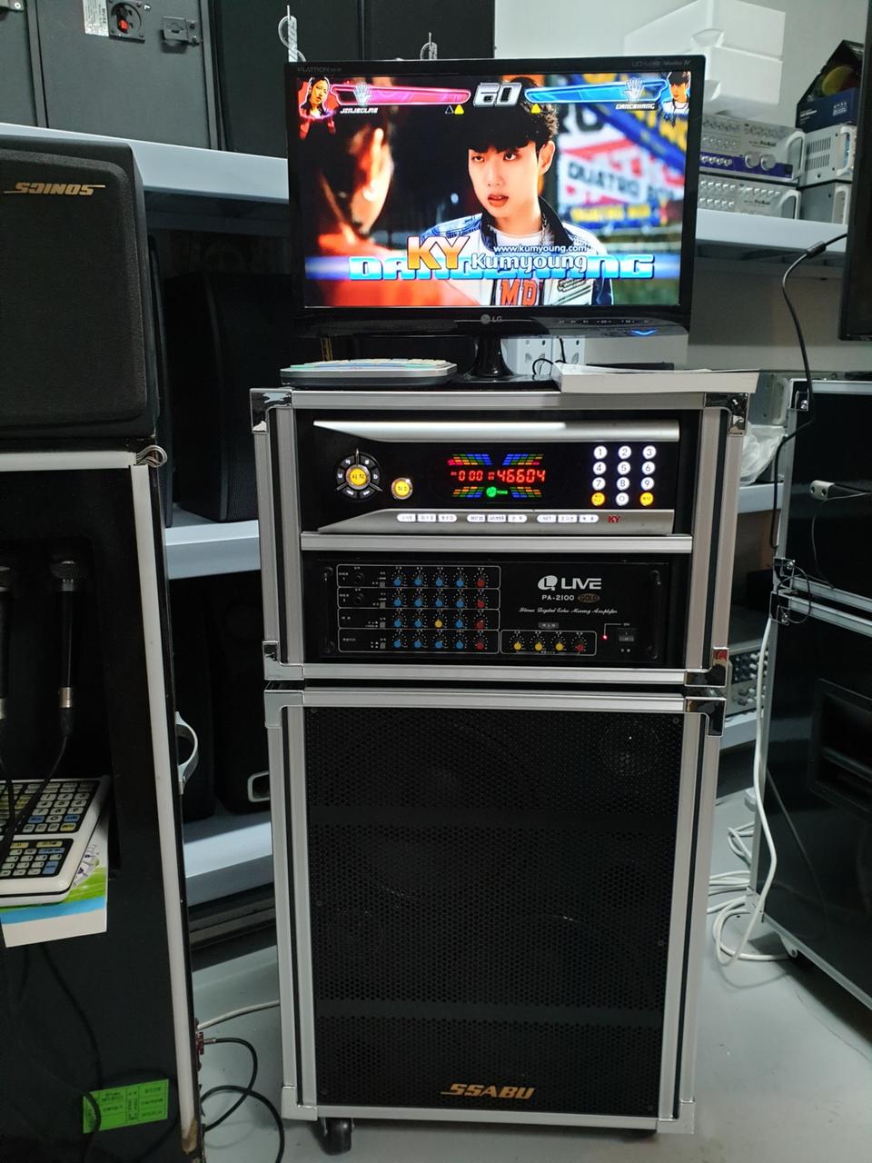 금영이동식노래방기계