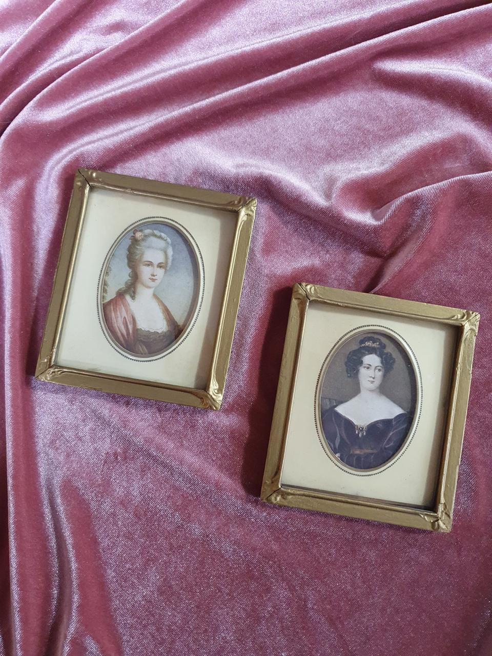 빈티지까메오액자