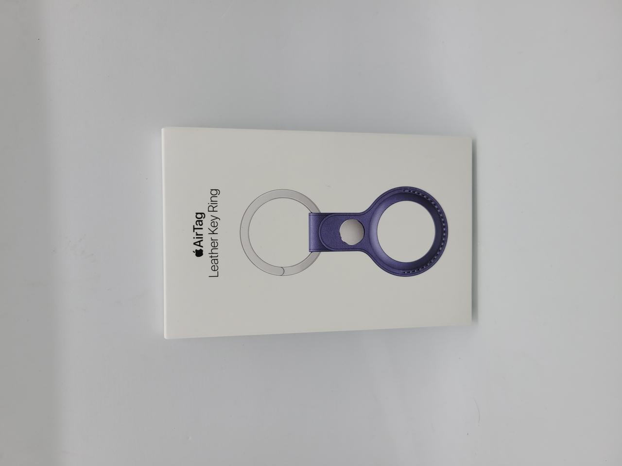 애플 정품 가죽 키링 ( 위스테리아/발릭블루/레드/브라운/레몬 )