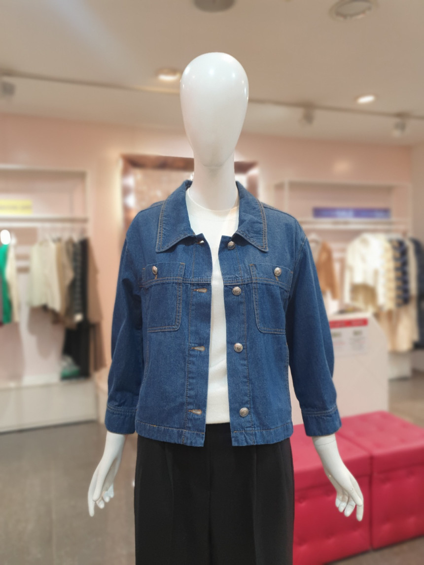 오조크 데님자켓