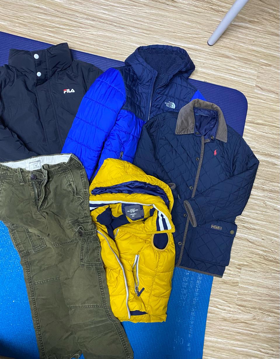 노스페이스 폴로 휠라 아베크롬비 아동복 일괄 세일