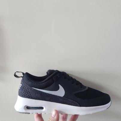 [240] 나이키 에어맥스 테아 블랙화이트 검흰 매쉬레더가죽LTR 초경량